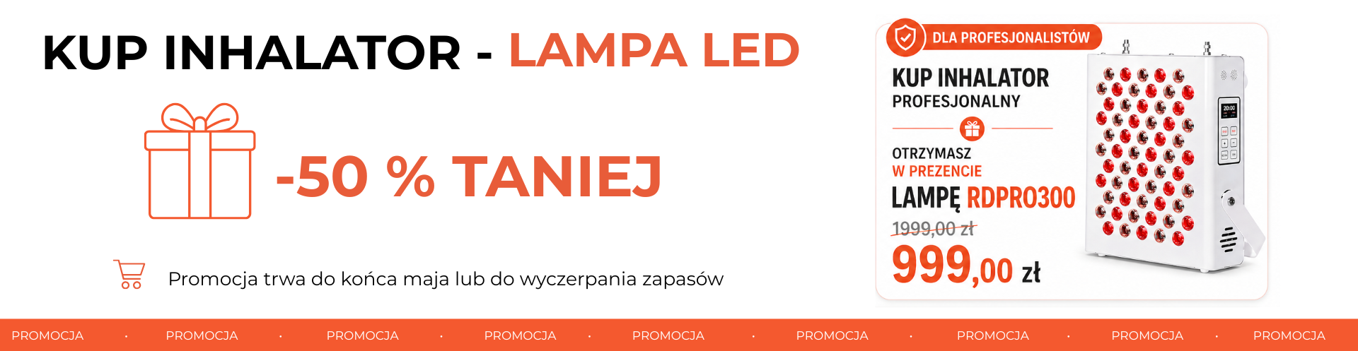 Baner do kategorii inhalatory profesjonalne